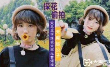 天美傳媒 天美趙公子探花 大屌無套爆操雙馬尾學妹