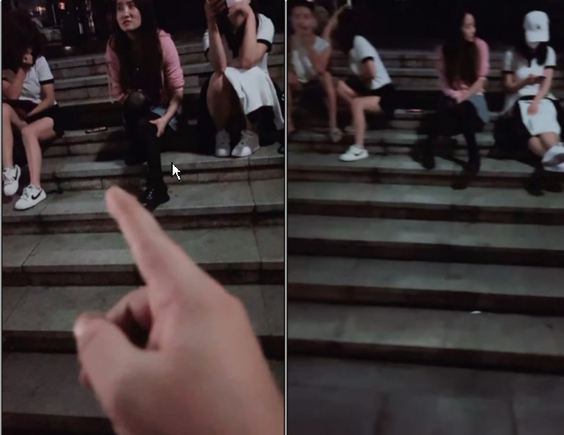 周导的夏天，户外激情听狼友指挥选个小扒菜开草，衣服都没脱撸起大鸡巴，直接后入爆草玩弄骚嫩的奶子好刺激