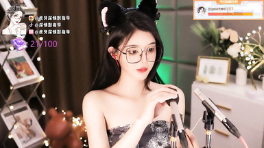 HYTV高顏值主播@深情默指導 asmr耳騷合集 (2)