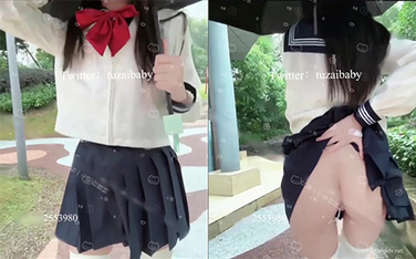 【超火露出❤️蘿莉】兔崽愛噴水✨ 正能量戶外露出被閨蜜跳蛋控制 時刻保持蜜穴快感 邊走邊高潮 尿汁潮吹狂噴傾瀉