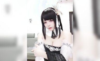 九言 &喜茶蒼蒼子 碧藍航線 鎮海白黒雙人 (6)