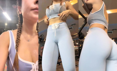 高顏值健身妹子 翹臀桃桃 視覺盛宴20小時合集 (14)