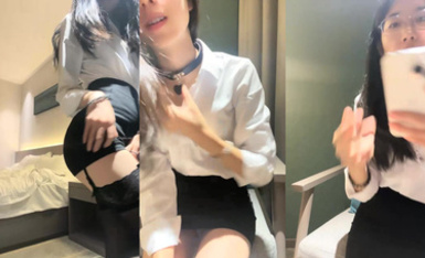 長腿絲襪眼鏡韻味御姐 點點520 20小時合集 (7)