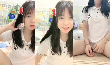 高顏值清純校花學妹 波妞澀澀 (3)