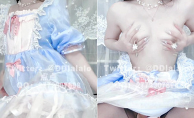 點點 黑絲洛麗塔