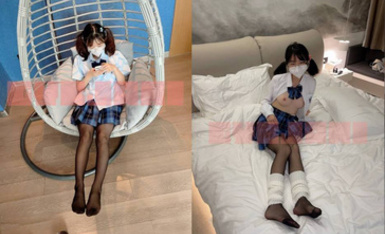 推特卡哇伊清純系蘿莉女奴【玉寶澀澀】私拍，水手服彼女飼育各種制服3P自慰逼粉奶大人形小母狗 合集（2）