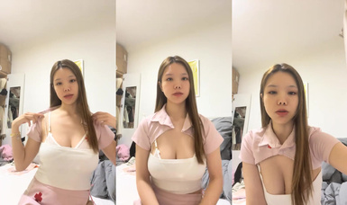 極品身材顏值尤物 清純大胸女友 (5)