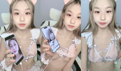 多少男生的白月光【在校大一学妹】粉嫩小穴，清纯可爱，放开那条可怜的小狗，稀疏阴毛一线天，好逼！ (5)