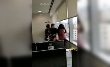 自慰系列之天台做爱