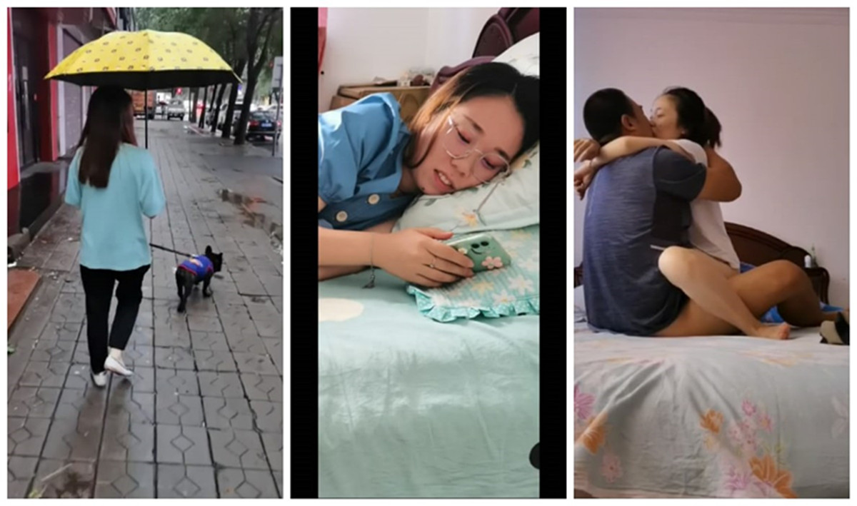 大飞哥媳妇出差在家爆草零零后小护士（经常在小区马路遛狗认识）对白精彩