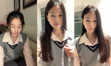 半糖【露儿妹妹】校花级可爱女神：超美身材展示凸点，制服扒衣露奶，翘臀诱惑（3）