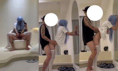 推特人類殘次品 極品藍色白絲 JK 妹妹