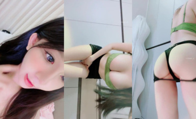 頂級綠播女神【小漁兒】太美了顏值秒殺明星性感誘惑到爆，完美的身材又大又軟的絕世美乳和名器美穴一線天，罕見的完美尤物 (2)