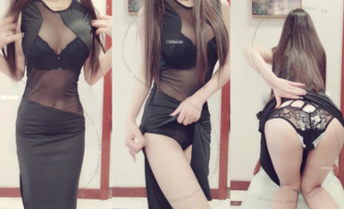 麻酥酥喲 ‎2021.0‎2‎.‎24 深黑長裙