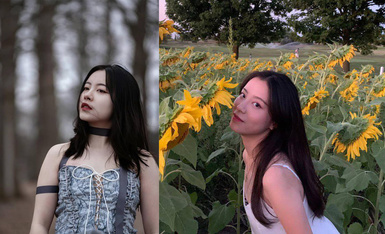 清純聽話的女大學生，人前是氣質女神，在床上是個喜歡口交吃雞的小母狗，被男友用鐵鏈捆綁無套後入