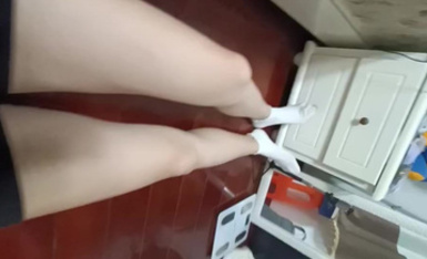 譽銘攝影 學生足模 裸足白襪 玉足秀合集 (6)