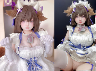 【2025年新品】天生蘿莉體合法嫩妹，COS博主【cocacla2002】露臉福利，自慰騎乘後入內射，小母狗屬性拉滿 (2)