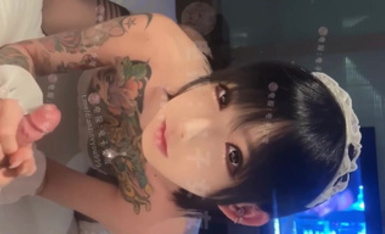 mo你別哭 高價私密視頻第三彈 ，抖音極品反差網紅，超高顏值符文戰士，188cm巨乳模特，超高顏值口交性愛啪啪