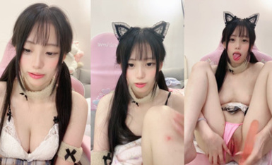 薯條小貓 顏值非常不錯的一個國內的黃播，清純長相，鄰家小妹妹的感覺 (7)