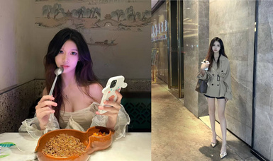 2025年5月最新，富二代約炮，【fKabuto】，22歲小模特伴遊，完美露臉，幾天下來操爽了，小穴被乾的腫起來！ (1)