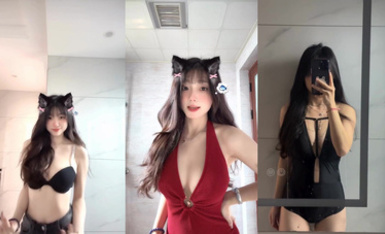 抖音網紅【寶貝77】集高顏值與極品身材於一身的反差婊  (8)